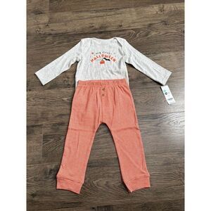NWT Baby toddler Carter's unisex‎ bodysuit pant set my first halloween size 18m